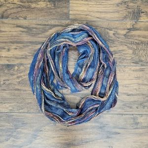 4/$20 - Hobo Metallic Stripe Infinity Scarf